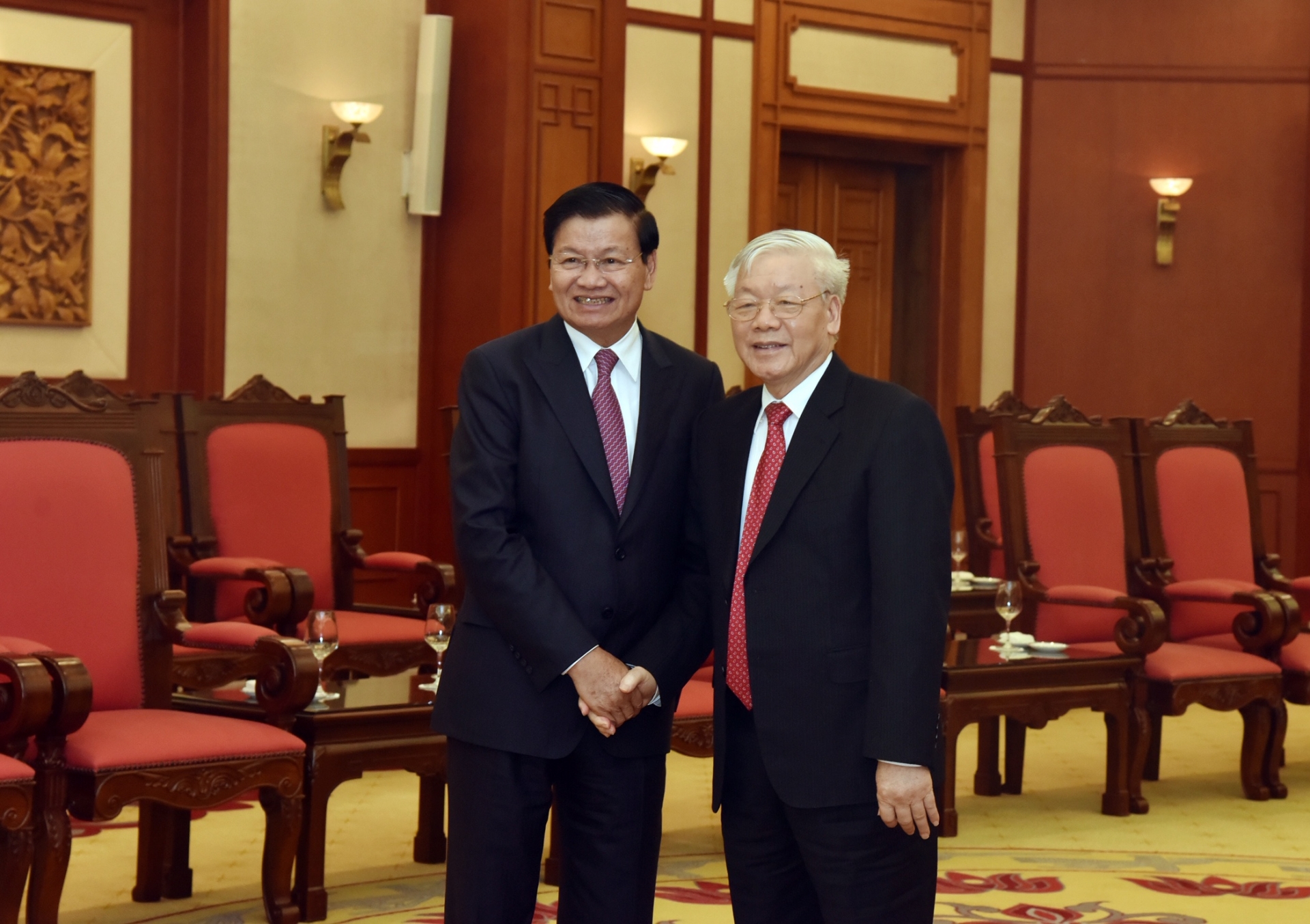 Toàn văn Tuyên bố chung Việt Nam-Lào tuyen bo chung viet nam lao