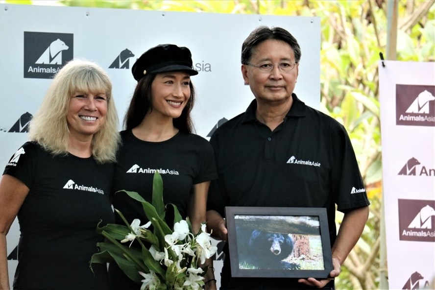 Diễn viên gốc Việt Maggie Q đặt tên cho gấu ở Tam Đảo dien vien goc viet maggie q dat ten cho gau o tam dao