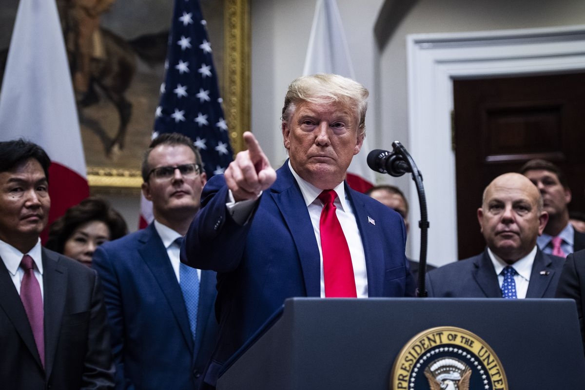 Vụ luận tội ông Trump: Nhà Trắng từ chối hợp tác vì... vi hiến vu luan toi ong trump nha trang tu choi hop tac