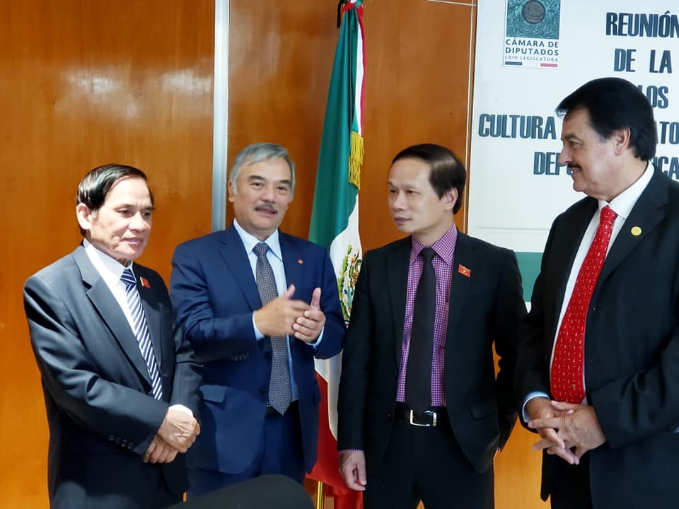 Ra mắt nhóm Nghị sĩ hữu nghị Mexico - Việt Nam ra mat nhom nghi si huu nghi mexico viet nam