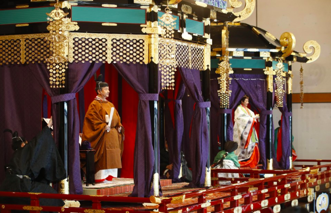 Hoàng đế Nhật Bản Naruhito chính thức đăng quang hoang de nhat ban naruhito chinh thuc dang quang