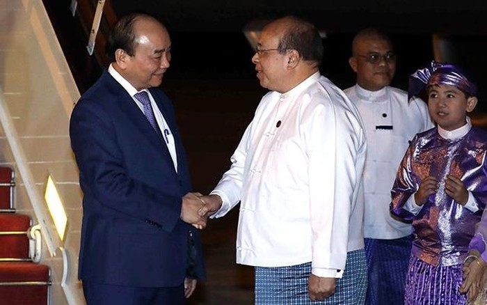Việt Nam sẵn sàng hợp tác với Myanmar trên mọi lĩnh vực thu tuong nguyen xuan phuc tham chinh thuc lien bang myanmar