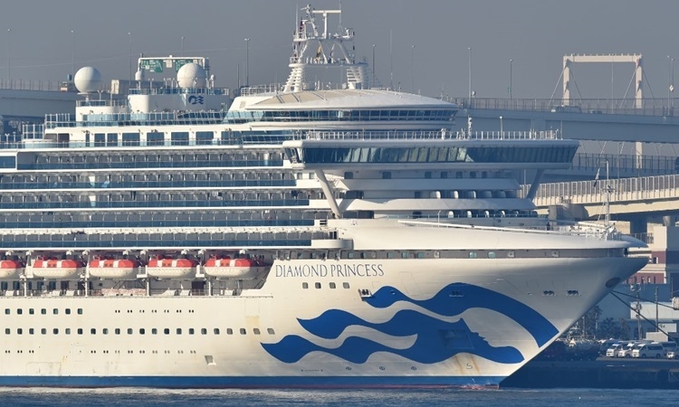 Mỹ di tản công dân trên du thuyền có 218 người nhiễm nCoV my di tan cong dan tren du thuyen co 218 nguoi nhiem ncov