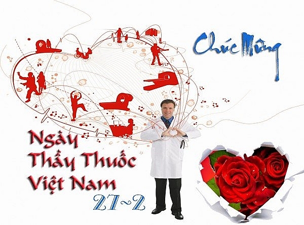 Những tấm thiệp đẹp và ý nghĩa chúc mừng ngày Thầy thuốc Việt Nam 27/2 nhung tam thiep dep va y nghia chuc mung ngay thay thuoc viet nam