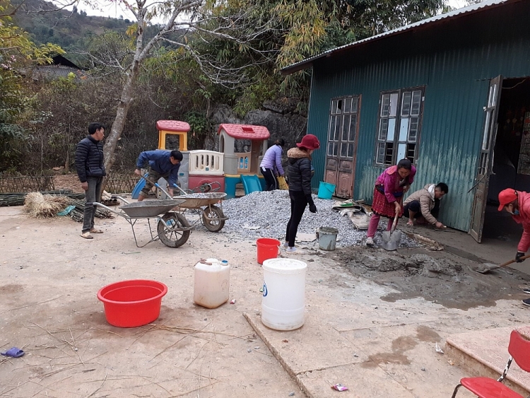 Trường mầm non Mường Đun vượt khó xây dựng trường chuẩn Trường mầm non Mường Đun vượt khó xây dựng trường chuẩn