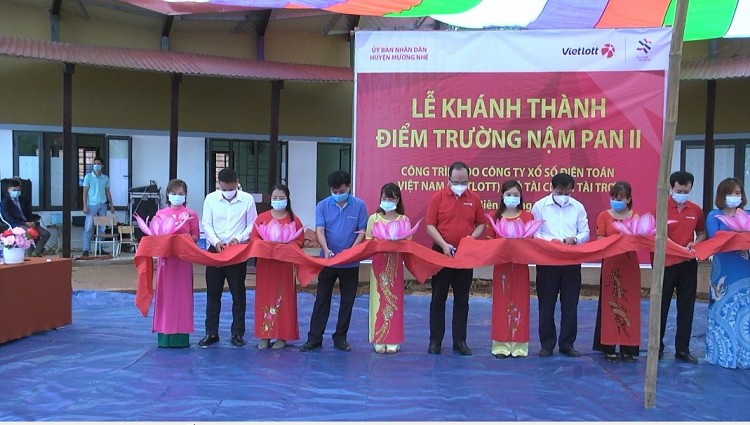 Huyện nghèo biên giới Mường Nhé khánh thành điểm trường Huyện nghèo biên giới Mường Nhé khánh thành điểm trường