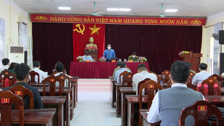 Nậm Pồ (Điện Biên): Chức sắc, chức việc, trưởng các điểm nhóm tôn giáo cùng chính quyền phòng chống dịch Covid-19 Nậm Pồ (Điện Biên): Chức sắc, chức việc, trưởng các điểm nhóm tôn giáo cùng chính quyền phòng chống dịch Covid-19