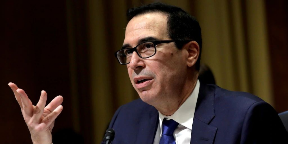 Bộ trưởng Tài chính Mỹ Steven Mnuchin. 3410 1