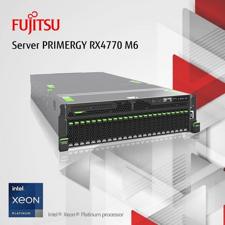 Fujitsu PRIMERGY RX4770 M6 - Chìa khóa cho chuyển đổi số Fujitsu PRIMERGY RX4770 M6 - Chìa khóa cho chuyển đổi số