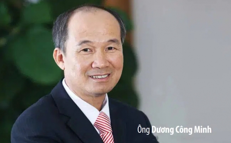 Doanh nhân Dương Công Minh - Chủ tịch Hội đồng quản trị Ngân hàng Sacombank, chủ tịch CTCP Him Lam. Doanh nhân Dương Công Minh - Chủ tịch Hội đồng quản trị Ngân hàng Sacombank, chủ tịch CTCP Him Lam.