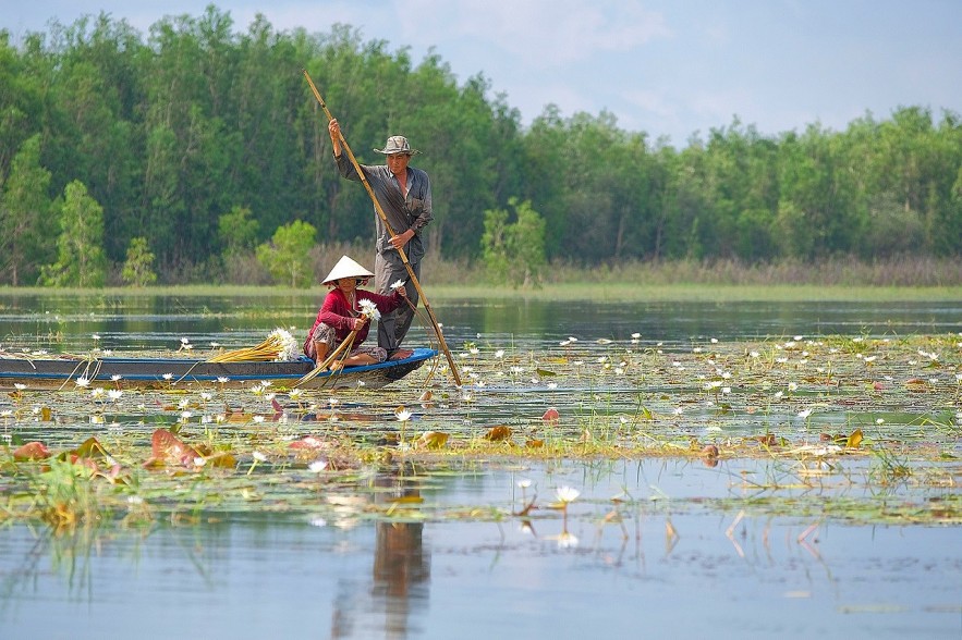 The Flood Season in An Giang Province The Flood Season in An Giang Province