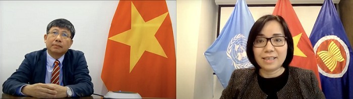 Ứng cử viên CLCS của Việt Nam đối thoại với đại diện Phái đoàn các nước tại Liên hợp quốc Ứng cử viên CLCS của Việt Nam đối thoại với đại diện Phái đoàn các nước tại Liên hợp quốc