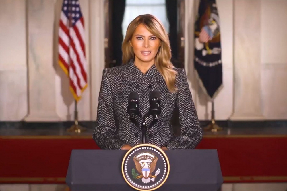 Đệ nhất phu nhân Melania Trump nhắn nhủ gì trong thông điệp chia tay? Đệ nhất phu nhân Melania Trump nhắn nhủ gì trong thông điệp chia tay?