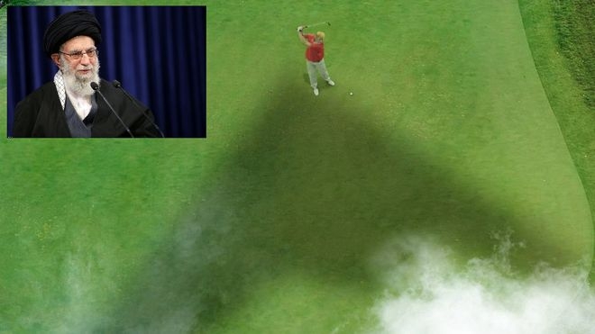 Lãnh đạo Iran đăng hình người đánh golf giống ông Trump, đe dọa trả thù Lãnh đạo Iran đăng hình người đánh golf giống ông Trump, đe dọa trả thù