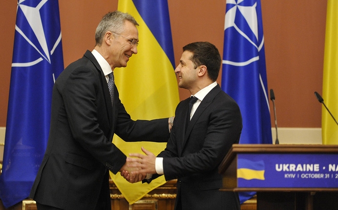 Ukraine tự nhận mình là 'tiền đồn phía đông' hùng mạnh của NATO Ukraine tự nhận mình là 'tiền đồn phía đông' hùng mạnh của NATO