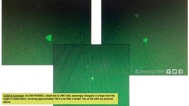 Lầu Năm Góc khẳng định khẳng định UFO được quay bởi Hải quân Mỹ là thật Lầu Năm Góc khẳng định khẳng định UFO được quay bởi Hải quân Mỹ là thật