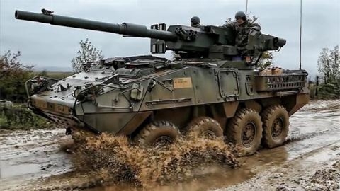 Mỹ nâng cấp Stryker thành chiếc tăng hạng nhẹ đáng gờm Mỹ nâng cấp Stryker thành chiếc tăng hạng nhẹ đáng gờm