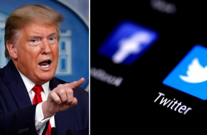 Ông Trump kêu gọi tẩy chay Twitter và Facebook sau Ông Trump kêu gọi tẩy chay Twitter và Facebook sau