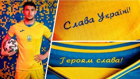 Tuyển Ukraine buộc phải sửa áo thi đấu Euro Tuyển Ukraine buộc phải sửa áo thi đấu Euro