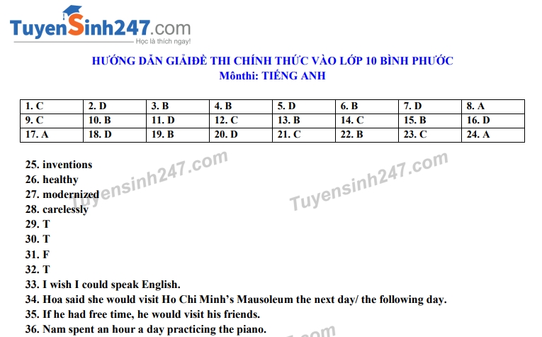 undefined 5517 dap an de thi anh van tuyen sinh lop 10 vao thpt tinh binh phuoc0