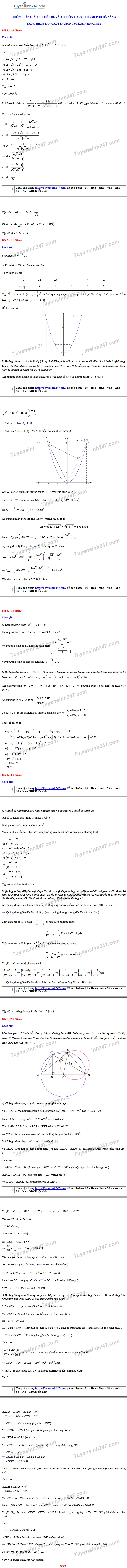 undefined 1741 dap an de thi mon toan tuyen sinh lop 10 vao thpt tp da nang 2