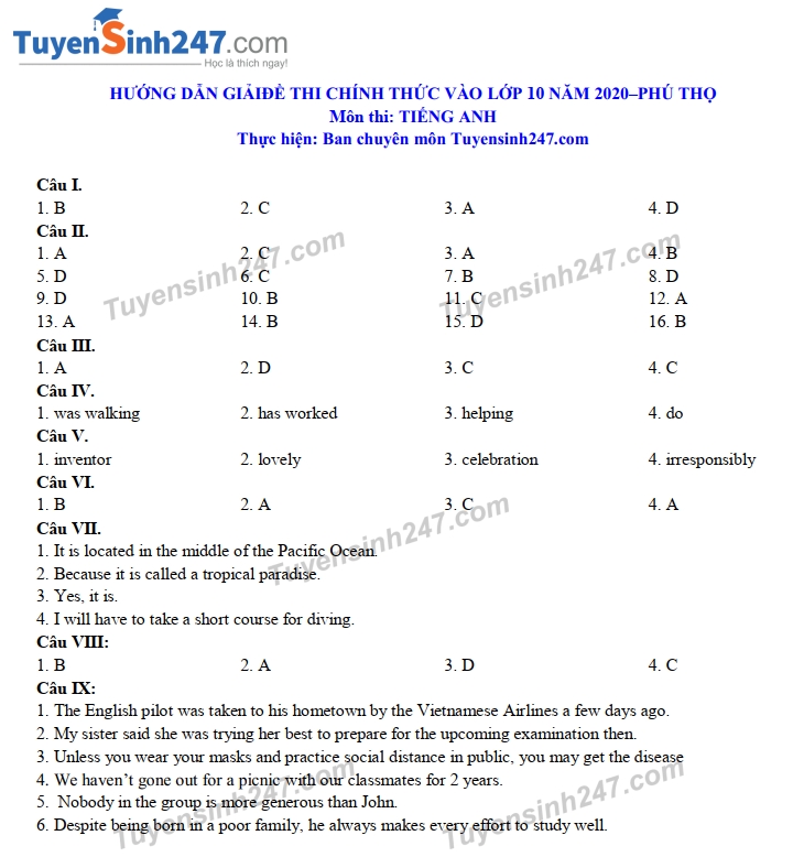 undefined 5510 dap an de thi anh van tuyen sinh lop 10 vao thpt tinh phu tho4
