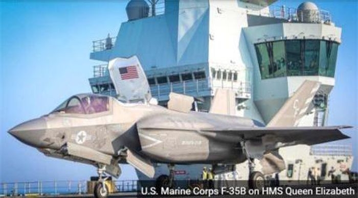 F-35B Mỹ tạo nên lịch sử trên HMS Queen Elizabeth kể từ sau Thế chiến 2 F-35B Mỹ tạo nên lịch sử trên HMS Queen Elizabeth kể từ sau Thế chiến 2