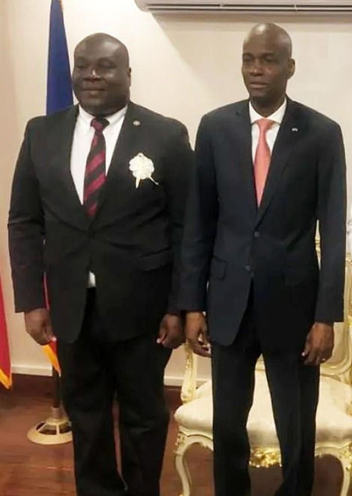 Trưởng bộ phận an ninh của tổng thống Haiti bị bắt Trưởng bộ phận an ninh của tổng thống Haiti bị bắt