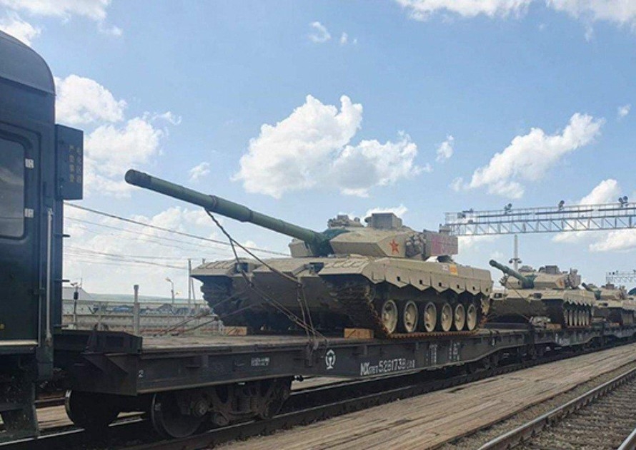 Tuyển Trung Quốc đưa loạt xe tăng chủ lực đến Nga dự thi Army Games 2021 Tuyển Trung Quốc đưa loạt xe tăng chủ lực đến Nga dự thi Army Games 2021