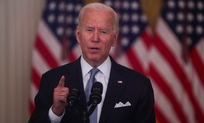 Tổng thống Biden đổ lỗi cho người tiền nhiệm đã Tổng thống Biden đổ lỗi cho người tiền nhiệm đã