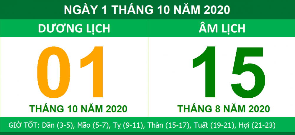 Giờ hoàng đạo hắc đạo rằm trung thu năm 2020 gio hoang dao hac dao ram trung thu nam 2020