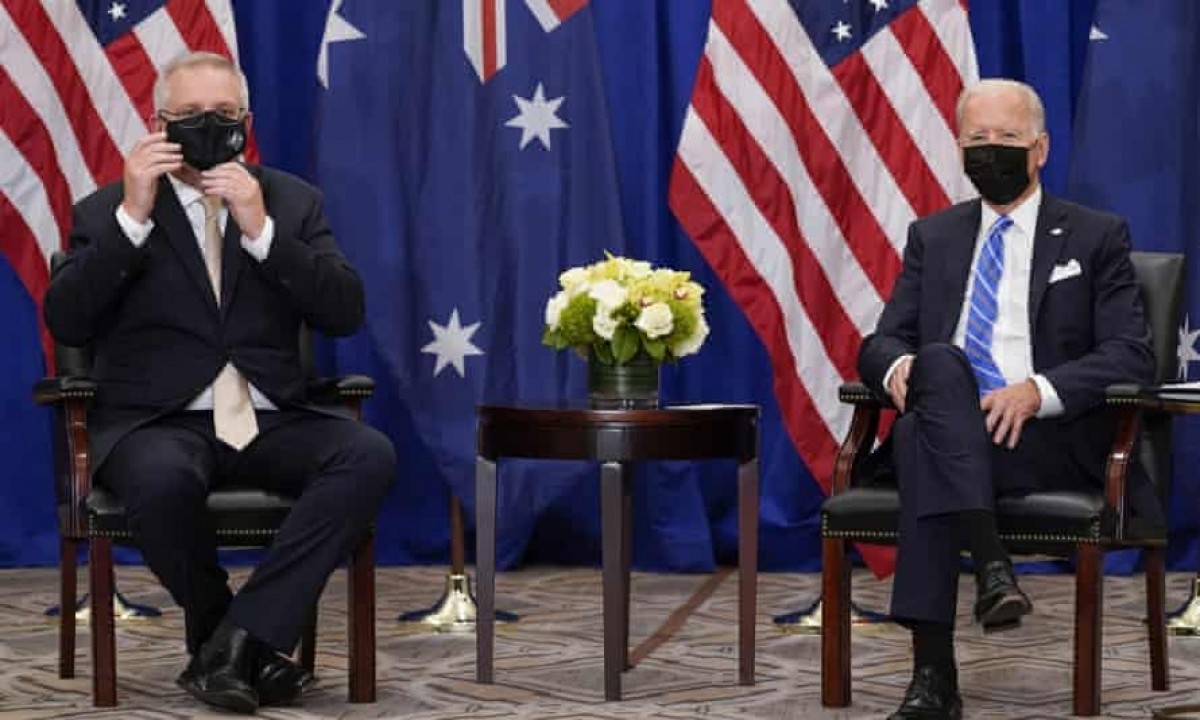 Tổng thống Biden nức nở ca ngợi đồng minh Australia Tổng thống Biden nức nở ca ngợi đồng minh Australia