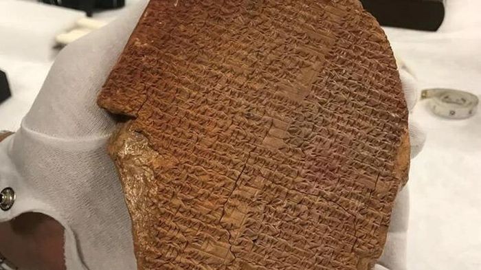 Mỹ sẽ trả lại cổ vật 3.500 tuổi cho Iraq trong tuần này Mỹ sẽ trả lại cổ vật 3.500 tuổi cho Iraq trong tuần này
