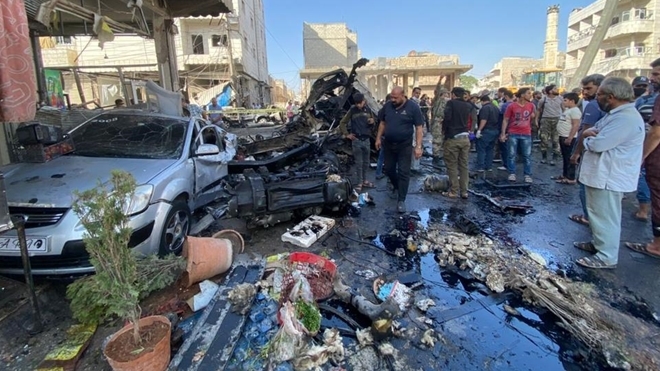 Syria: Xe tải phát nổ gần bến xe bus, ít nhất 18 người chết, chưa bên nào nhận trách nhiệm Syria: Xe tải phát nổ gần bến xe bus, ít nhất 18 người chết, chưa bên nào nhận trách nhiệm