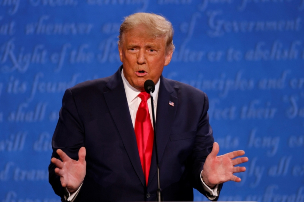 Tổng thống Trump tỏ ý hài lòng về buổi tranh luận cuối cùng Tổng thống Trump tỏ ý hài lòng về buổi tranh luận cuối cùng