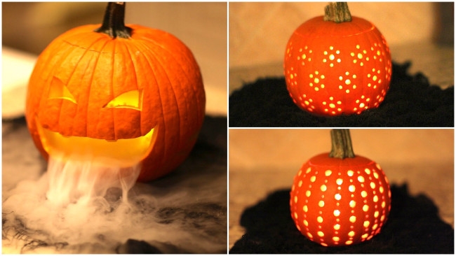 Mách bạn cách tỉa bí đỏ Halloween siêu đơn giản, dễ làm tại nhà Mách bạn cách tỉa bí đỏ Halloween siêu đơn giản, dễ làm tại nhà