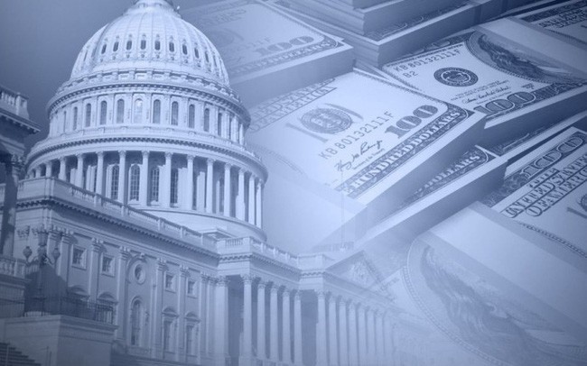 Thâm hụt ngân sách Hoa Kỳ tăng lên 2.710 tỷ USD Thâm hụt ngân sách Hoa Kỳ tăng lên 2.710 tỷ USD