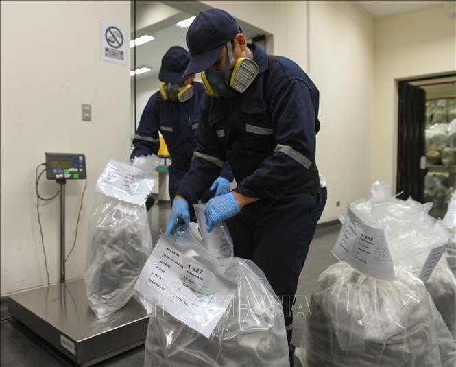 Peru thu giữ gần 62 tấn cocaine chỉ trong 10 tháng Peru thu giữ gần 62 tấn cocaine chỉ trong 10 tháng