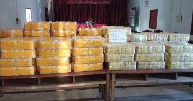 Cảnh sát Lào bắt giữ lượng ma túy lớn nhất trong lịch sử Cảnh sát Lào bắt giữ lượng ma túy lớn nhất trong lịch sử
