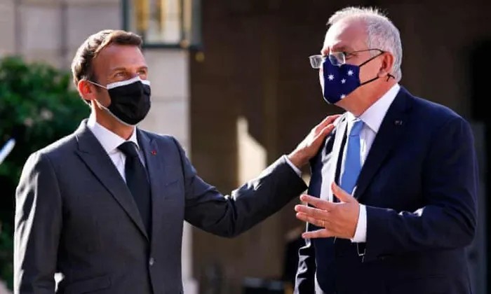Lộ nội dung tin nhắn giữa hai nhà lãnh đạo Australia - Pháp liên quan thỏa thuận tàu ngầm Lộ nội dung tin nhắn giữa hai nhà lãnh đạo Australia - Pháp liên quan thỏa thuận tàu ngầm