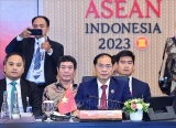 ກອງປະຊຸມ AMM-56: ລັດຖະມົນຕີການຕ່າງປະເທດ ບຸ່ຍແທັງເຊີນ ພົບປະກັບລັດຖະມົນຕີການຕ່າງປະເທດ ບັນດາປະເທດ