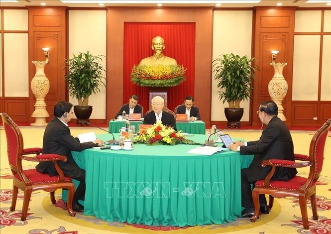 ການພົວພັນມິດຕະພາບອັນຍິ່ງໃຫຍ່ ແລະ ຄວາມສາມັກຄີແບບພິເສດ ຫວຽດນາມ - ລາວ - ກຳປູເຈຍ ການພົວພັນມິດຕະພາບອັນຍິ່ງໃຫຍ່ ແລະ ຄວາມສາມັກຄີແບບພິເສດ ຫວຽດນາມ - ລາວ - ກຳປູເຈຍ