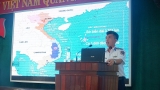 ໂຄສະນາເຜີຍແຜ່ໃຫ້ບັນດາສະມາຊິກຊາວໜຸ່ມ ແລະ ຊາວໜຸ່ມກ່ຽວກັບອະທິປະໄຕຢູ່ທະເລ, ໝູ່ເກາະ