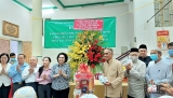 ການອວຍພອນປະຊາຄົມຊາວມຸດສະລິມ ນະຄອນ ໂຮ່ຈີມິນ ເນື່ອງໃນໂອກາດງານບຸນໃຫຍ່ Raya Idil Adha.
