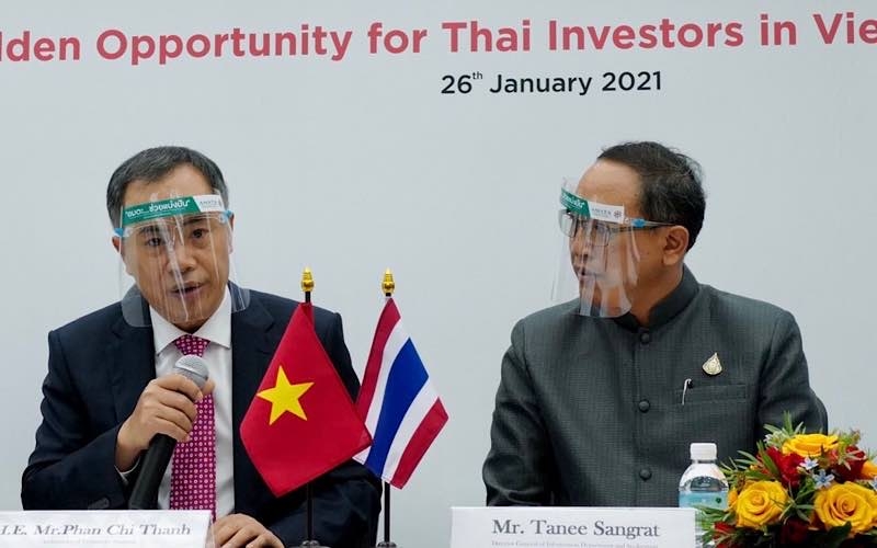 Hoạt động kinh tế mở đầu cho chuỗi các sự kiện nhân 45 năm thiết lập quan hệ ngoại giao Việt Nam - Thái Lan Hoạt động kinh tế mở đầu cho chuỗi các sự kiện nhân 45 năm thiết lập quan hệ ngoại giao Việt Nam - Thái Lan