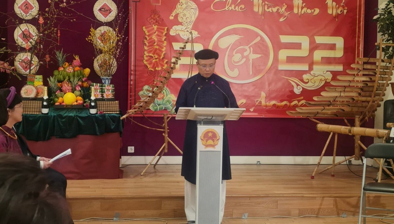 Cộng đồng người Việt tại Pháp sum họp đón Tết Nhâm Dần 2022 Cộng đồng người Việt tại Pháp sum họp đón Tết Nhâm Dần 2022