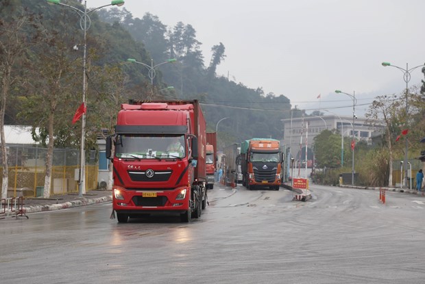 Khôi phục hoạt động xuất nhập khẩu, xuất nhập cảnh ở Cửa khẩu Hữu Nghị hình ảnh 1 Khoi phuc hoat dong xuat nhap khau, xuat nhap canh o Cua khau Huu Nghi hinh anh 1