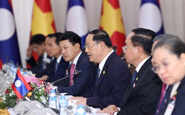 Dành ưu tiên cao nhất cho việc củng cố, vun đắp quan hệ Việt-Lào hình ảnh 3 Danh uu tien cao nhat cho viec cung co, vun dap quan he Viet-Lao hinh anh 3