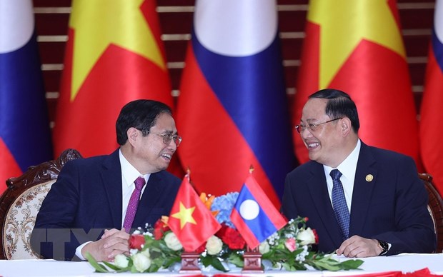 Dành ưu tiên cao nhất cho việc củng cố, vun đắp quan hệ Việt-Lào hình ảnh 4 Danh uu tien cao nhat cho viec cung co, vun dap quan he Viet-Lao hinh anh 4