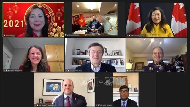 Cộng đồng người Việt tại Canada đón Tết Tân Sửu trực tuyến Cộng đồng người Việt tại Canada đón Tết Tân Sửu trực tuyến